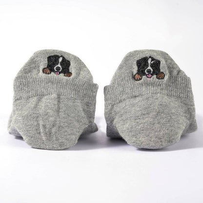 Hund & Katze Socken für Damen I 35-41: Gris / 35-41