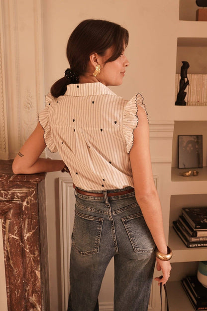 Süsse Sommerbluse Désirée
