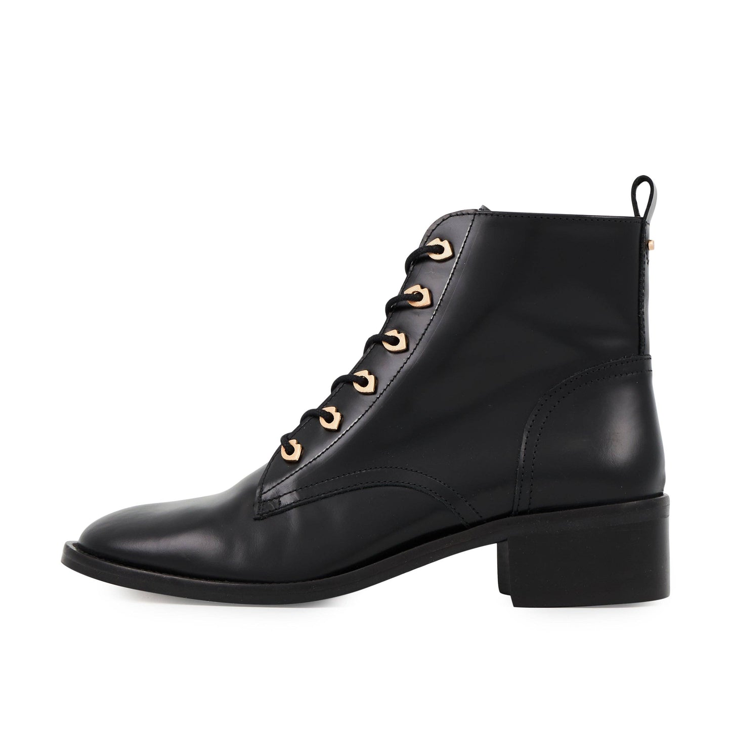 Paulette Leder schwarz