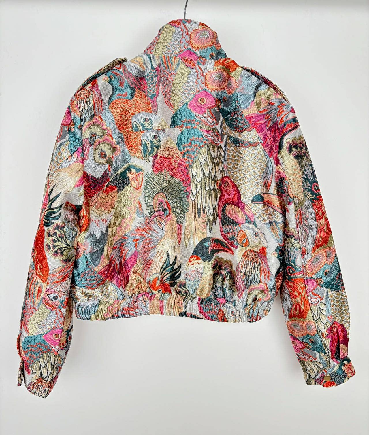 Jacquard Jacke Paradies Rose