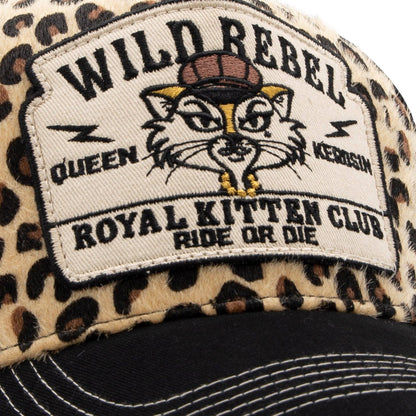 Trucker Cap «Wild Rebel Royal Kitten Club»: Leo / One Size