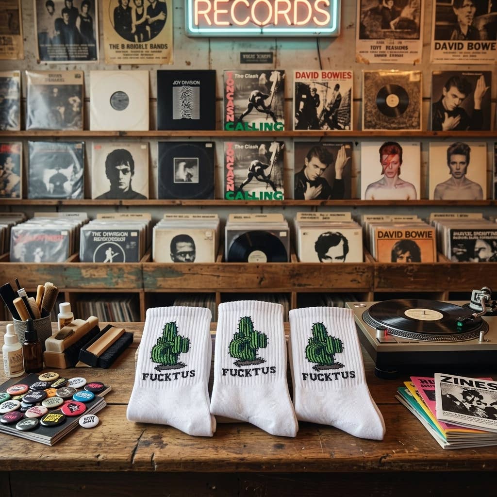 Fucktus Statement-Socken: 37-43