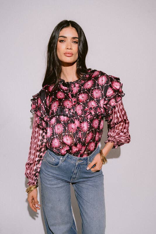 Piti Cuiti Bluse pink