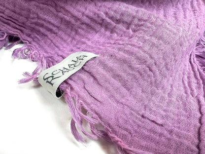 Emma-Purple: 80X80 / 100% COTTON