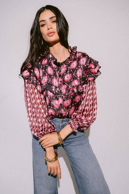 Piti Cuiti Bluse pink