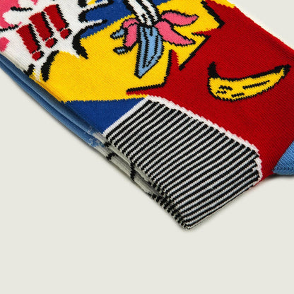 Pop-Art-Socken