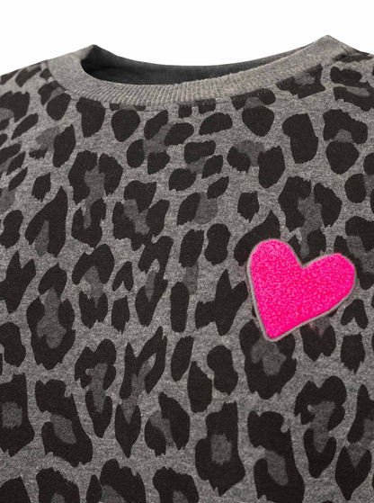 Zwillingsherz Sweatshirt "Leo Love"