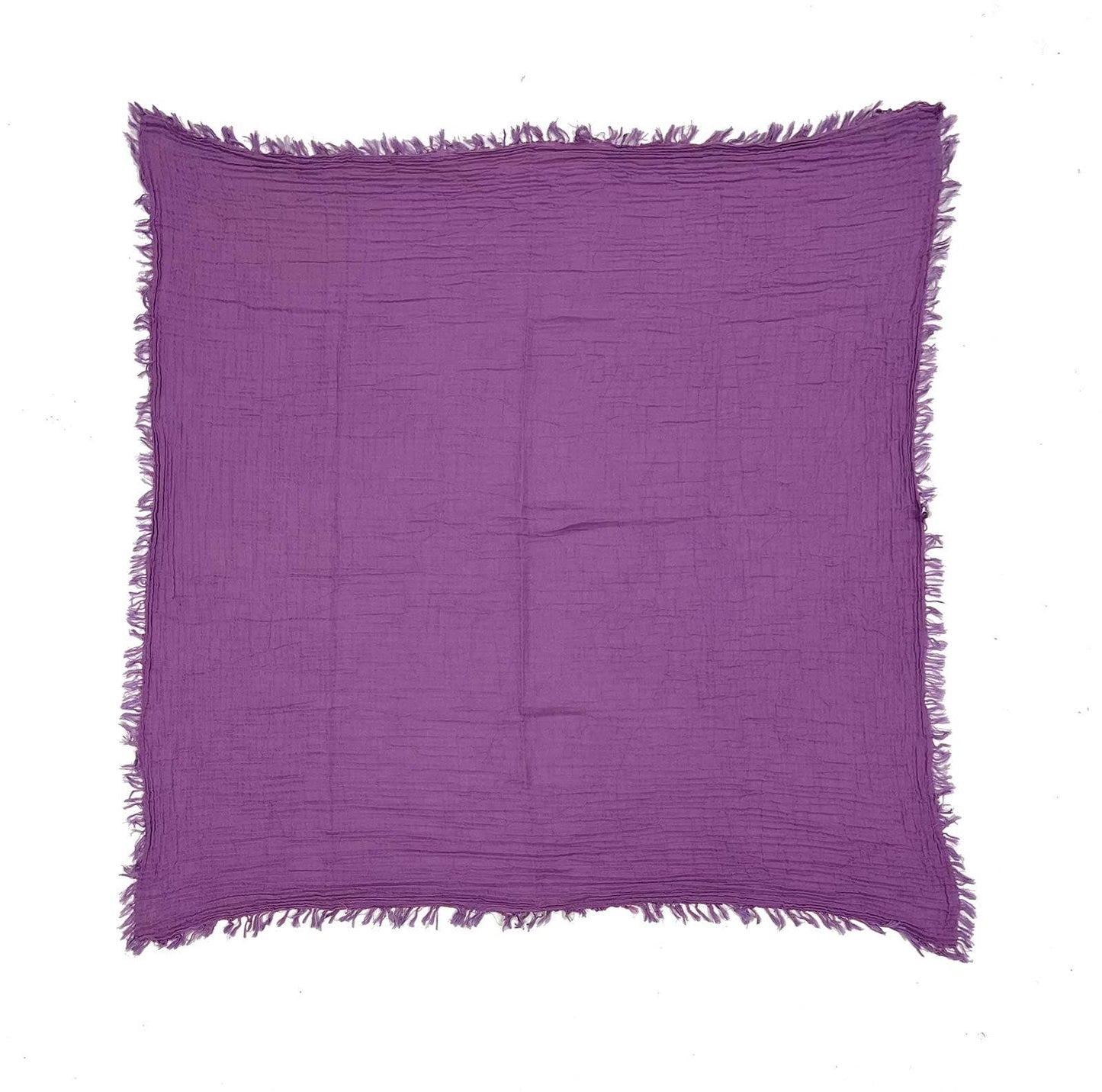 Emma-Purple: 80X80 / 100% COTTON