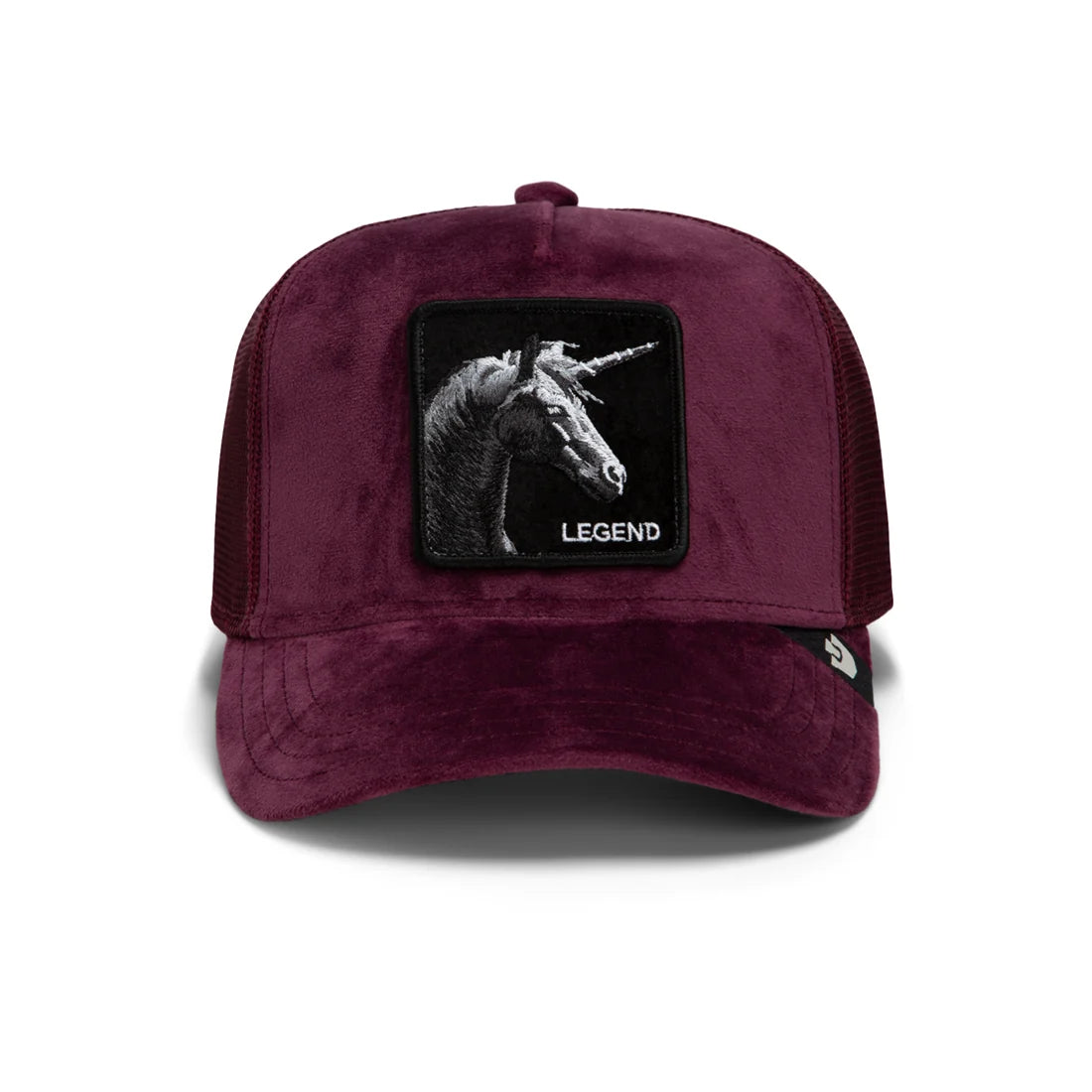 Goorin Cap Velour Legend burgundy