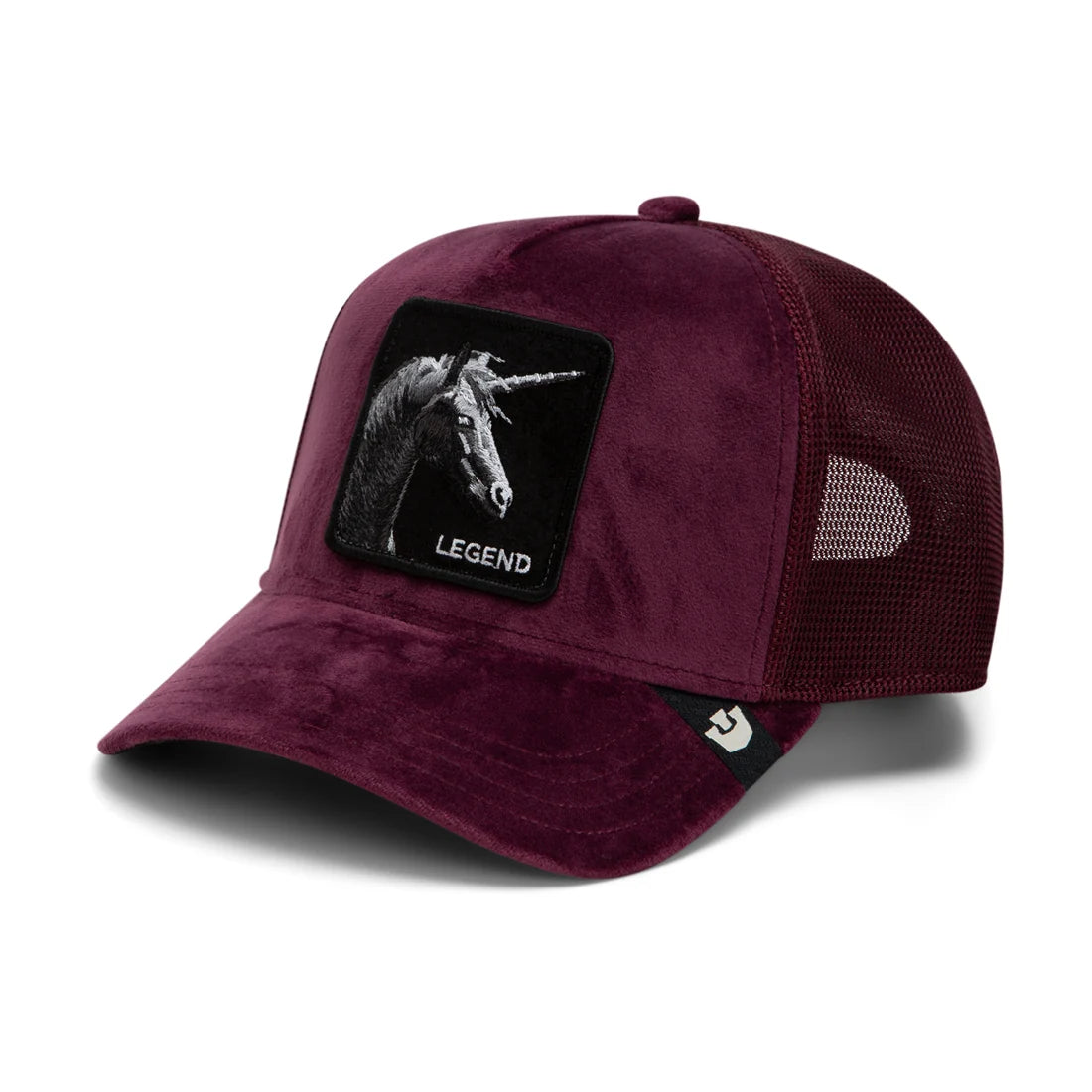 Goorin Cap Velour Legend burgundy