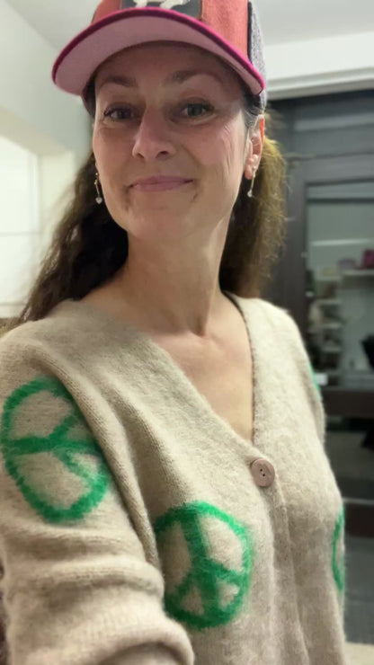Miss Goodlife Peace Strickjacke