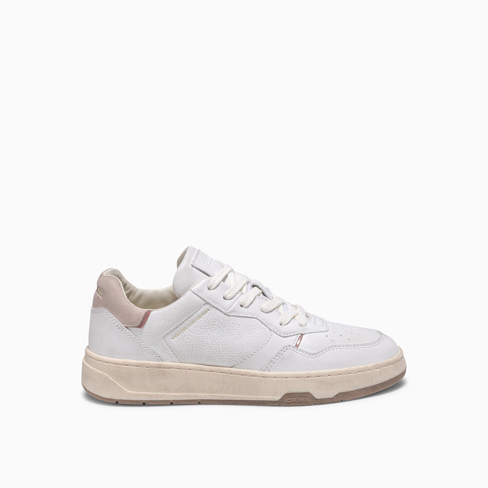 Crime London Luxus Sneaker Damen Timeless White Cloud Pink