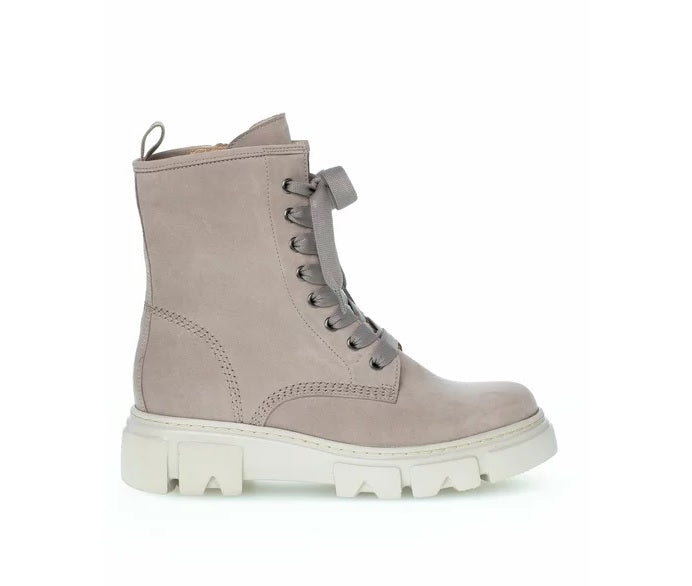 Gabor Biker / Combat Boot leinen dust The Schuh Effekt