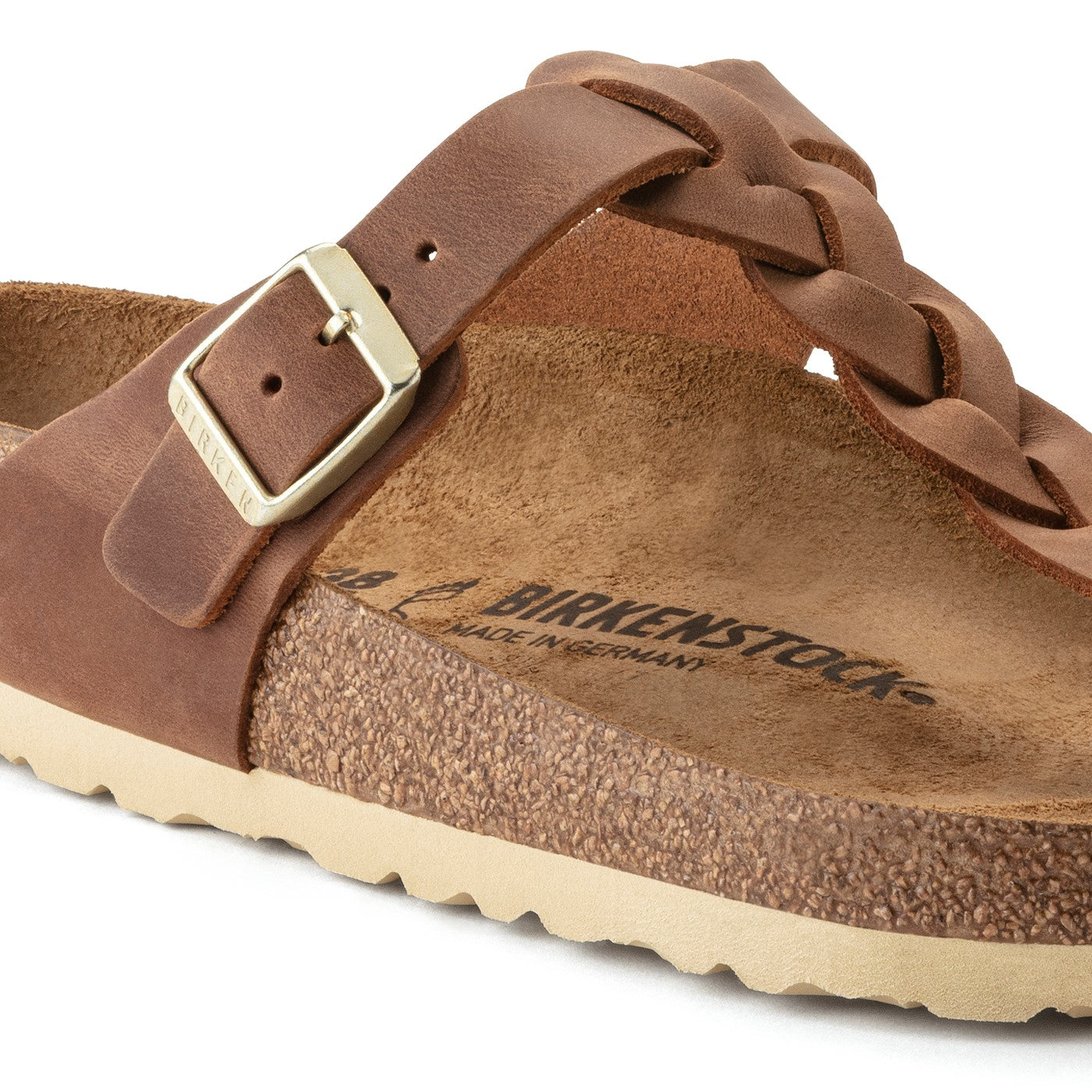 Birkenstock Gizeh Braided Cognac Hippie