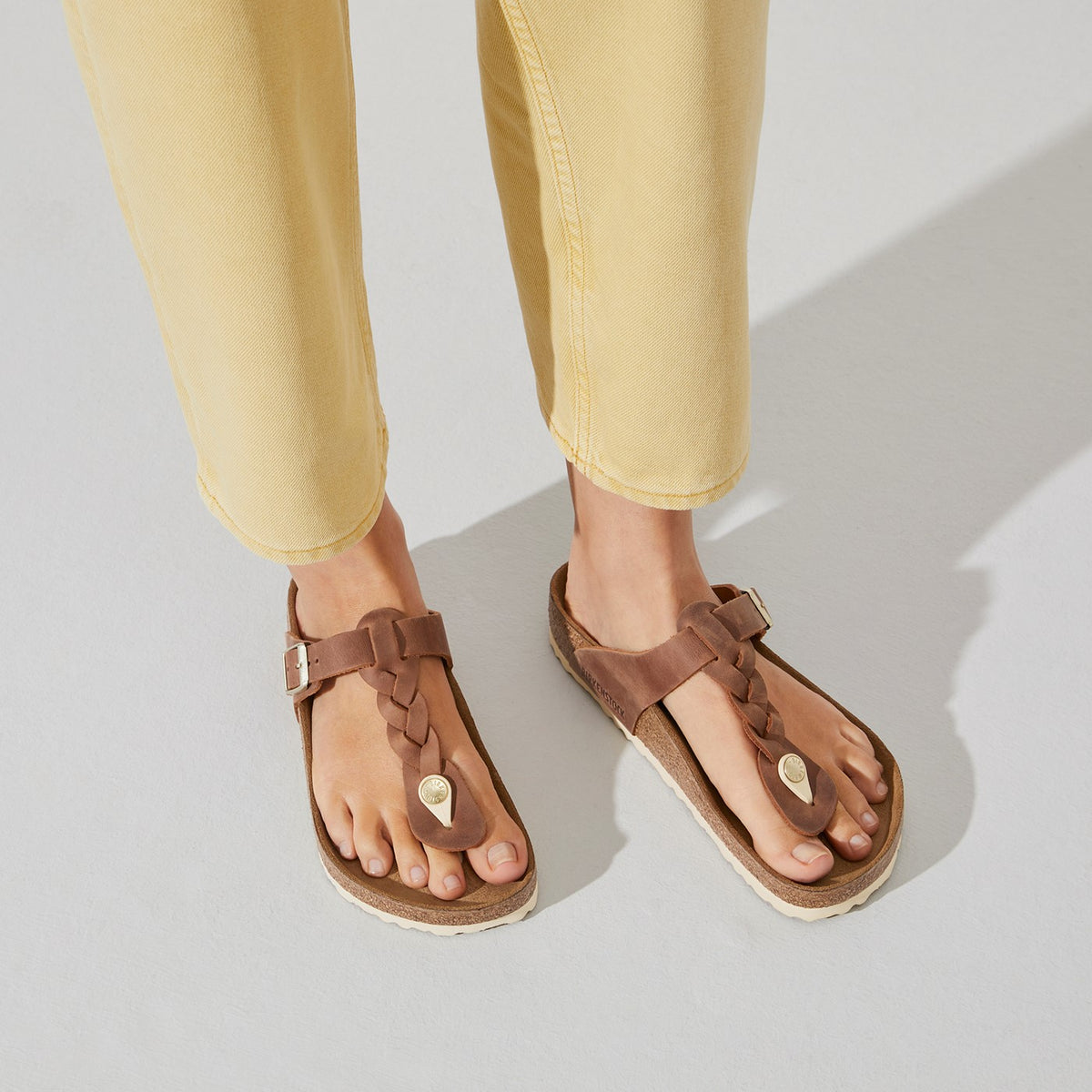 Gizeh Braided Cognac Hippie