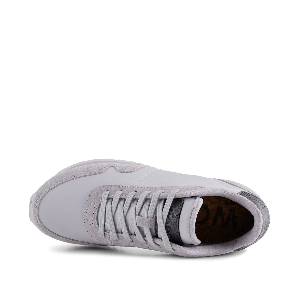 Woden Sneaker Nora III Leather Lilac Marble