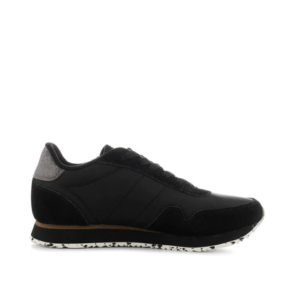 Woden Nora III Sneaker Leather Schwarz