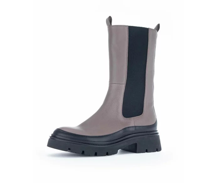 Gabor Chelsea Boots Grau Taupe