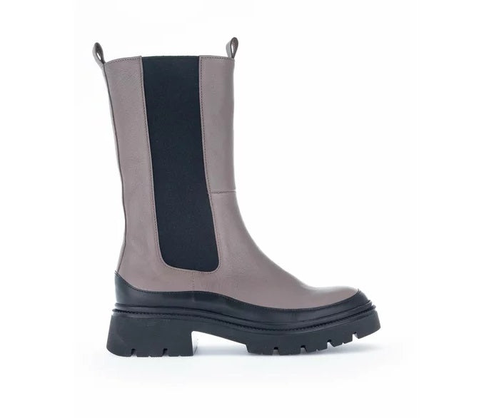Gabor Chelsea Boots Grau Taupe