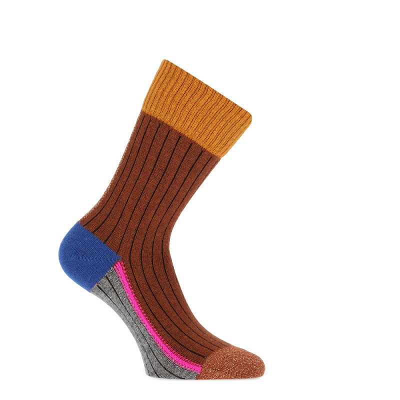 MarcMarcs Damen Socken Isabella Caramel