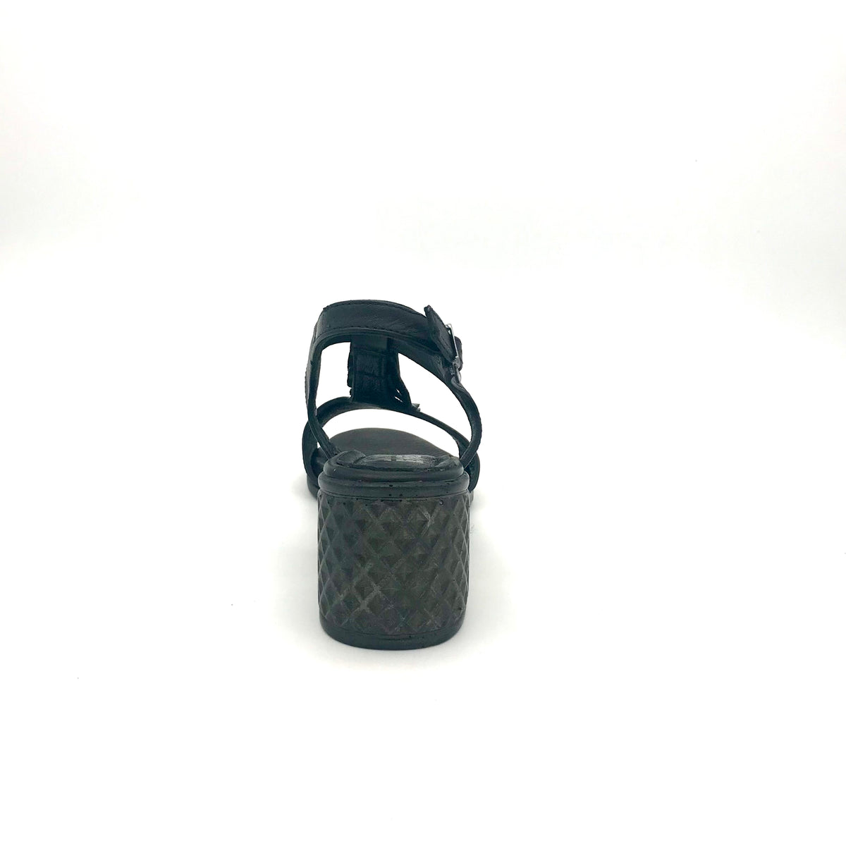 Sandalen Schwarz Leder