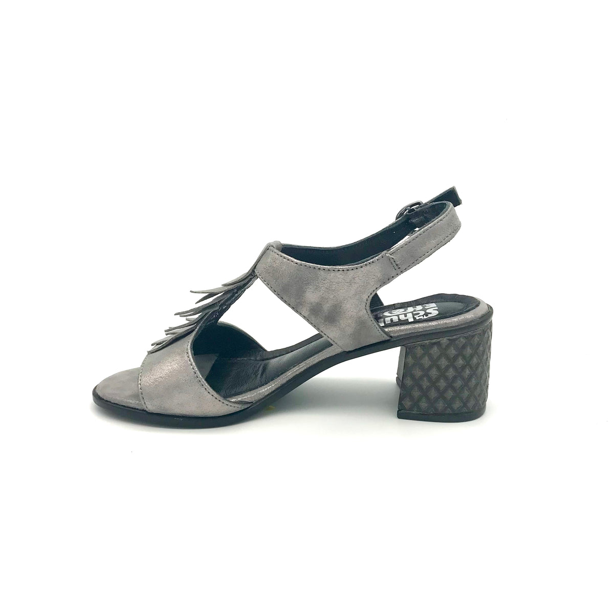 Sandalen Silber Leder