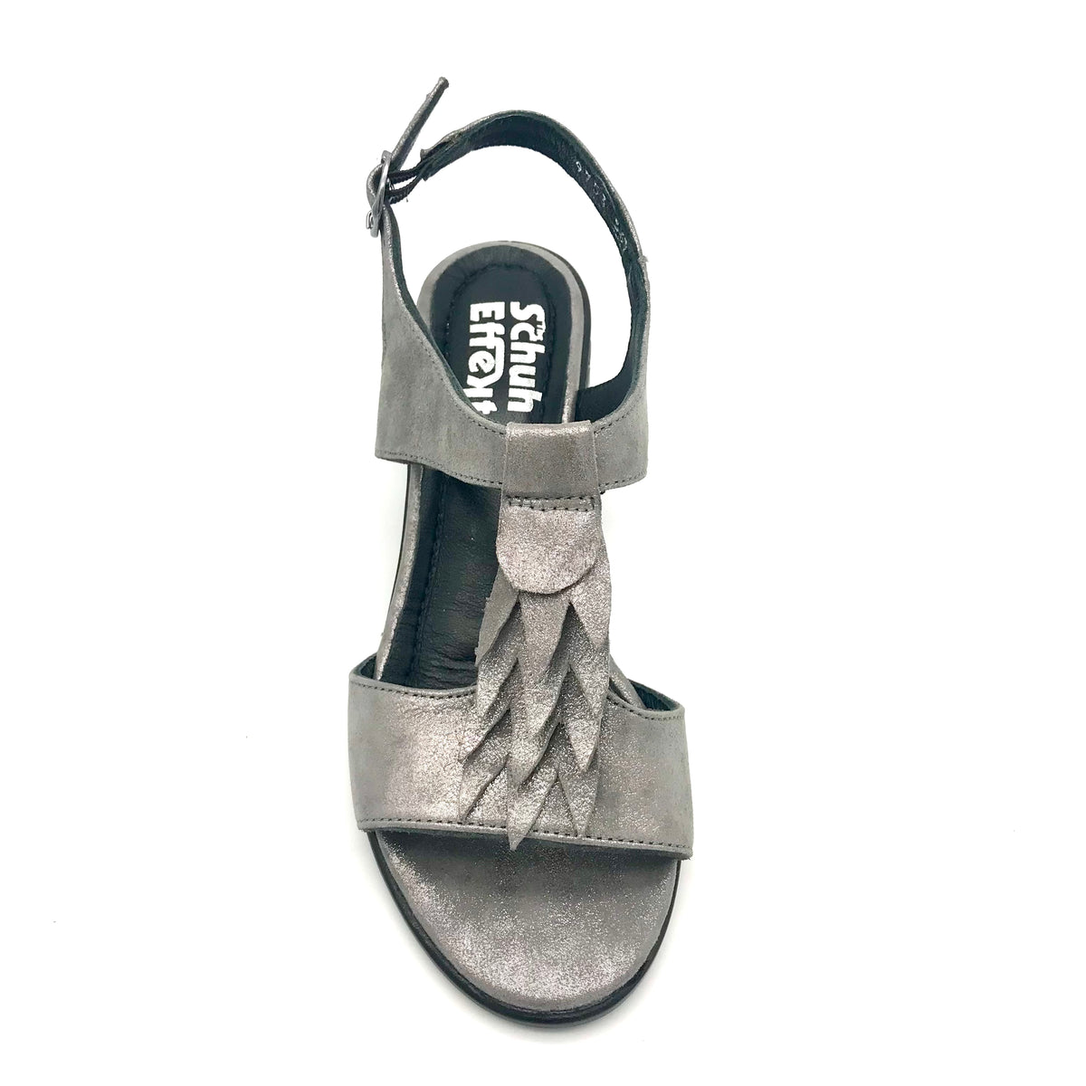 Sandalen Silber Leder
