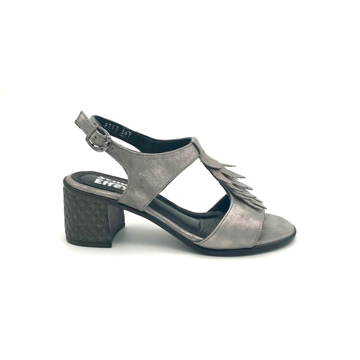 Sandalen Silber Leder