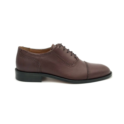 Herren Business Schuhe Elegant Dunkelbraun