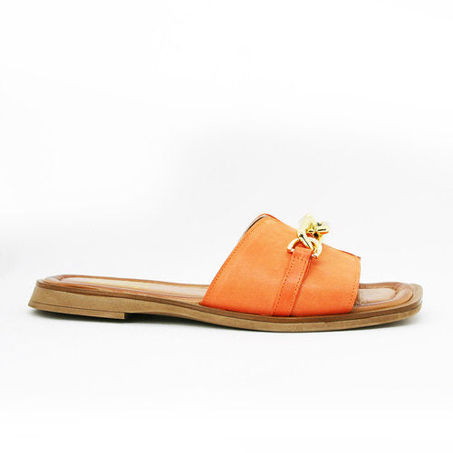 The Schuh Effekt Sandalen Leder Peach "LillY"